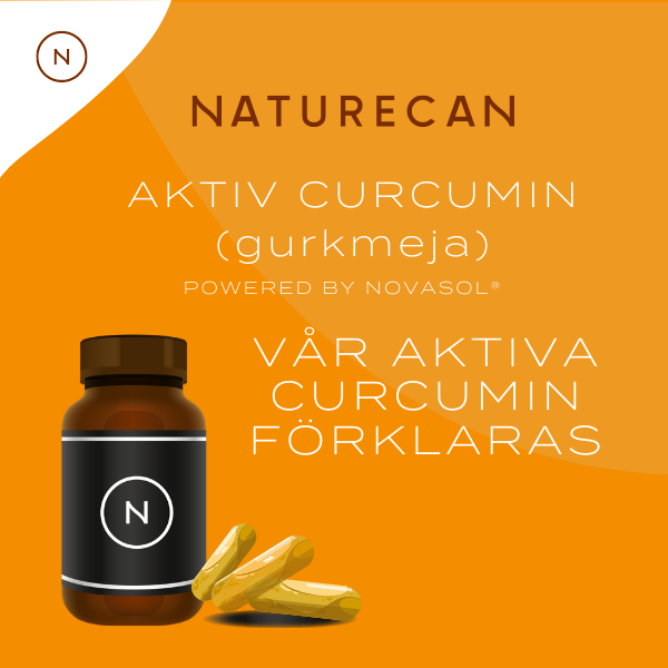aktiv curcumin förmåner 