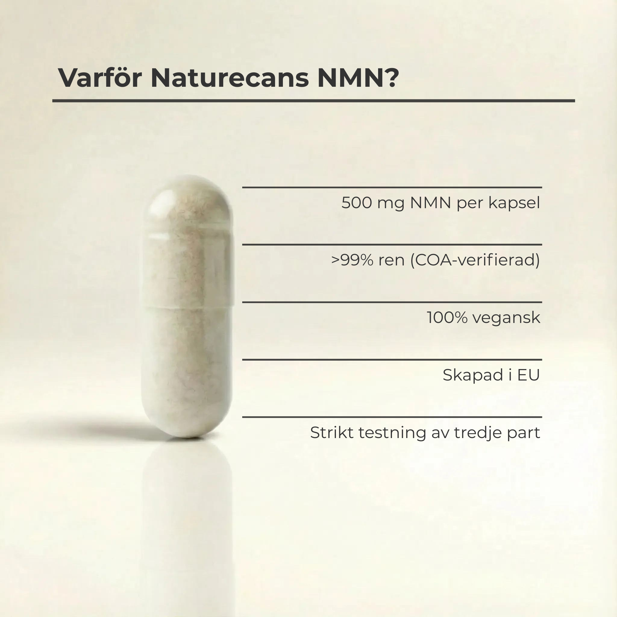 varför naturecans NMN?