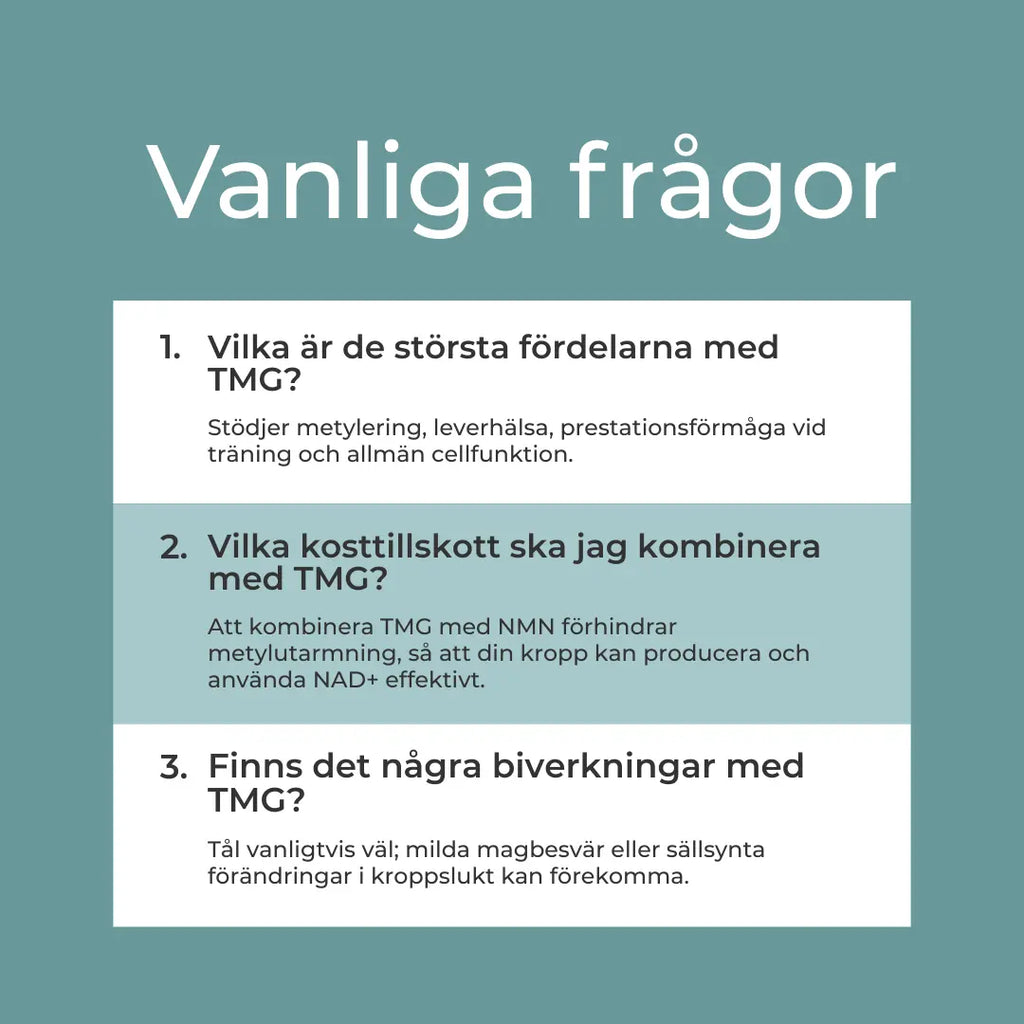 Vanligar frågor TMG