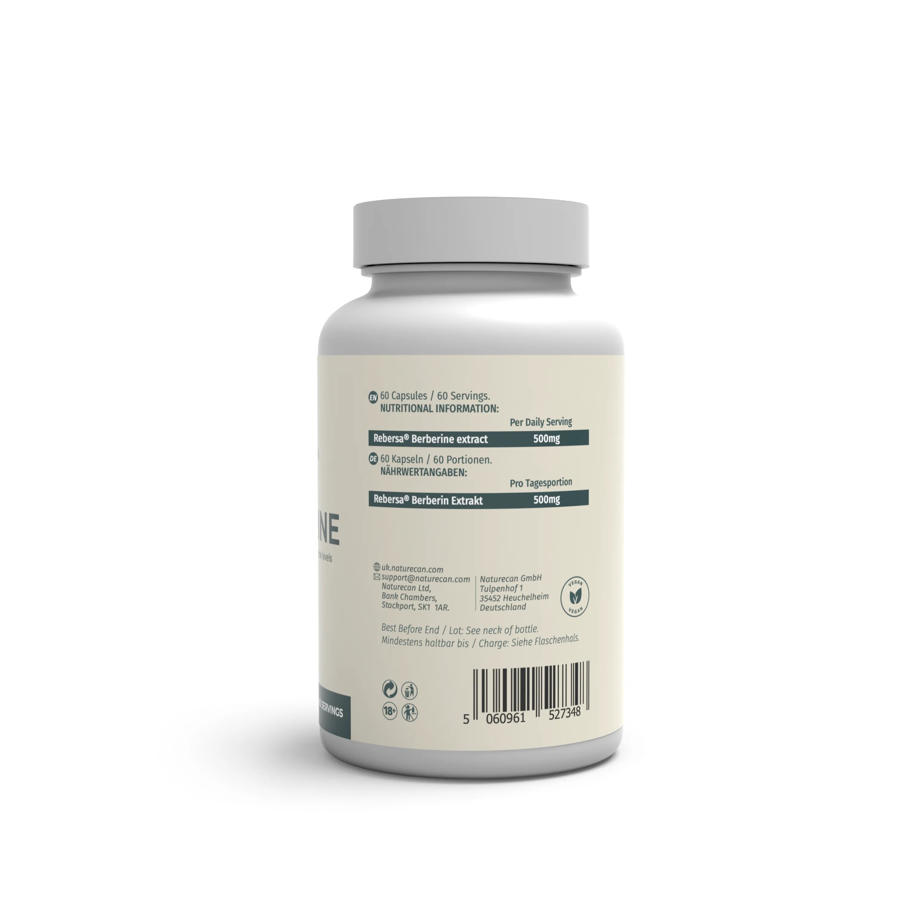 Berberine - 100% Ren & Naturlig