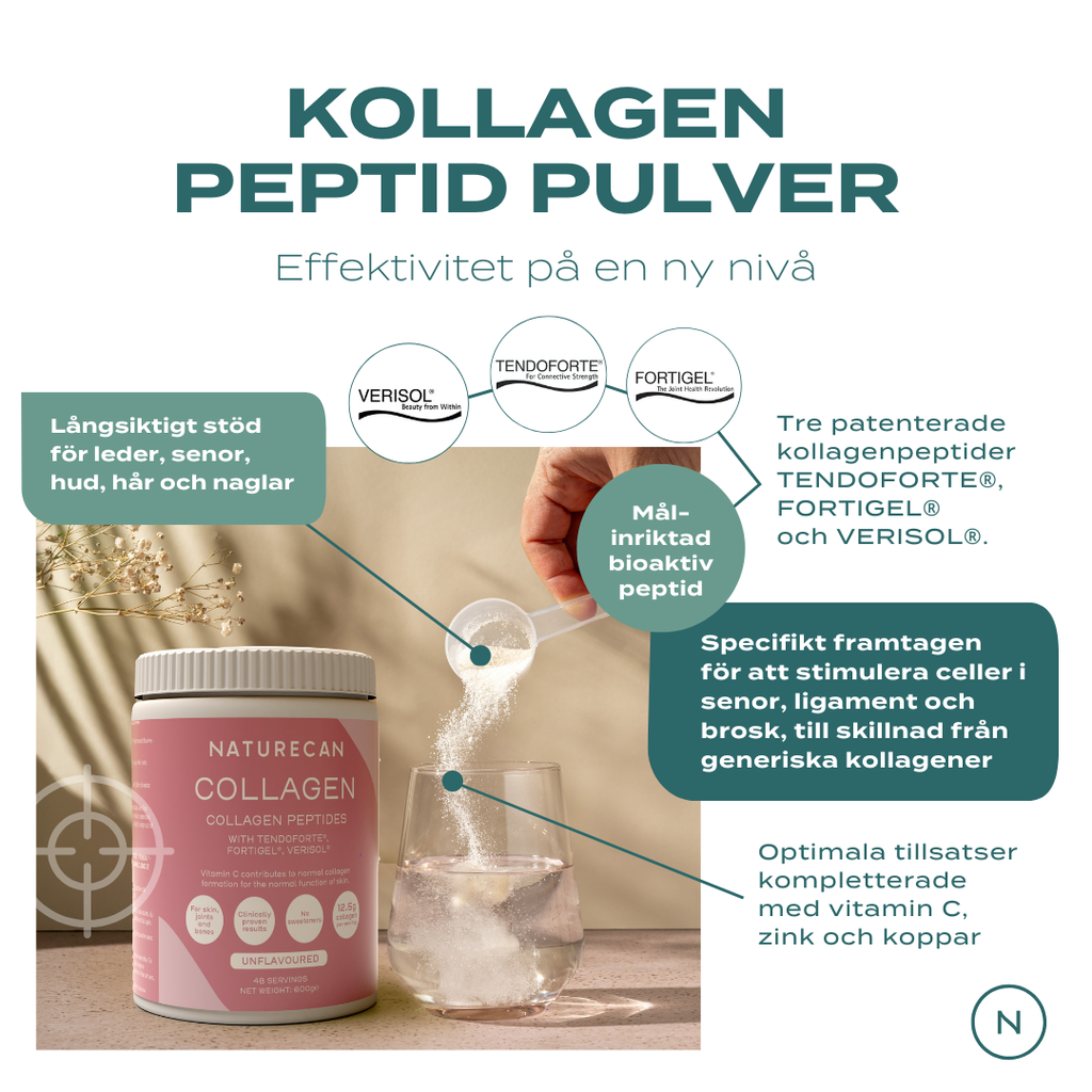 kollagen pulver förmåner