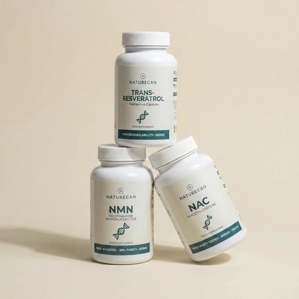 nmn, resveratrol, nac paket