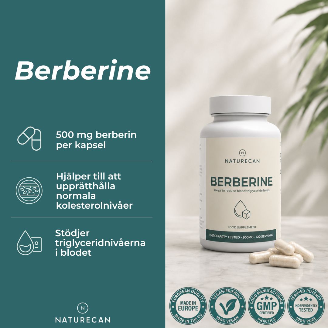 Berberine kapslar