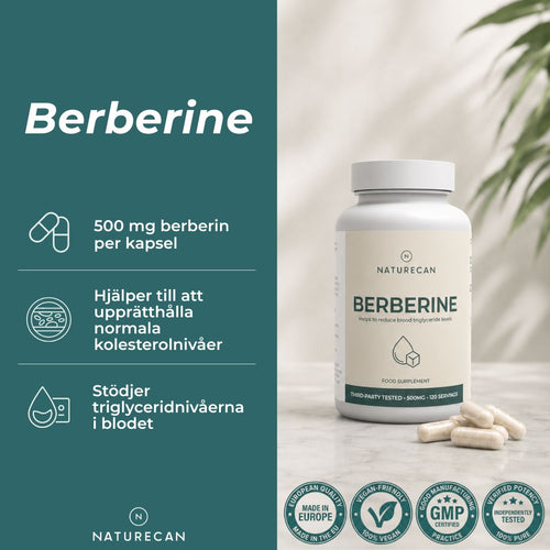 Berberine kapslar