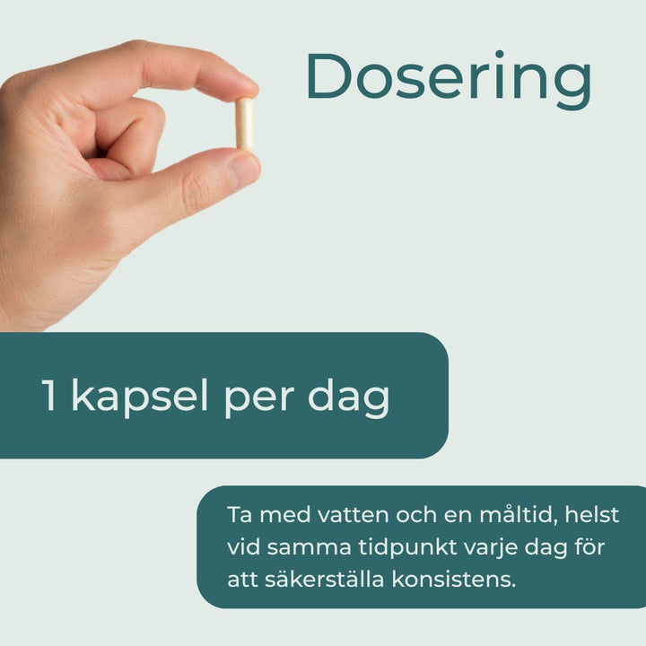 NAC kapslar dosering