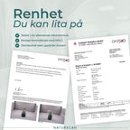 NAC kapslar renhet