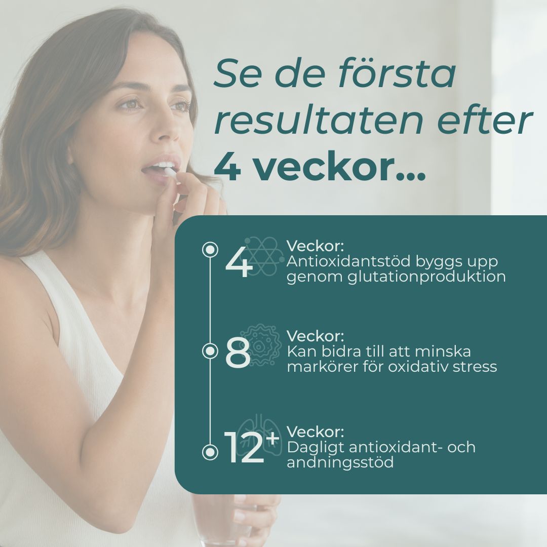 NAC kapslar resultat