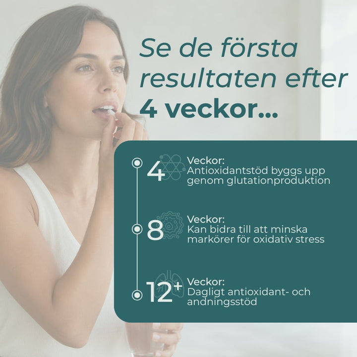 NAC kapslar resultat