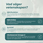 Vegansk omega-3 vetenskap och studier