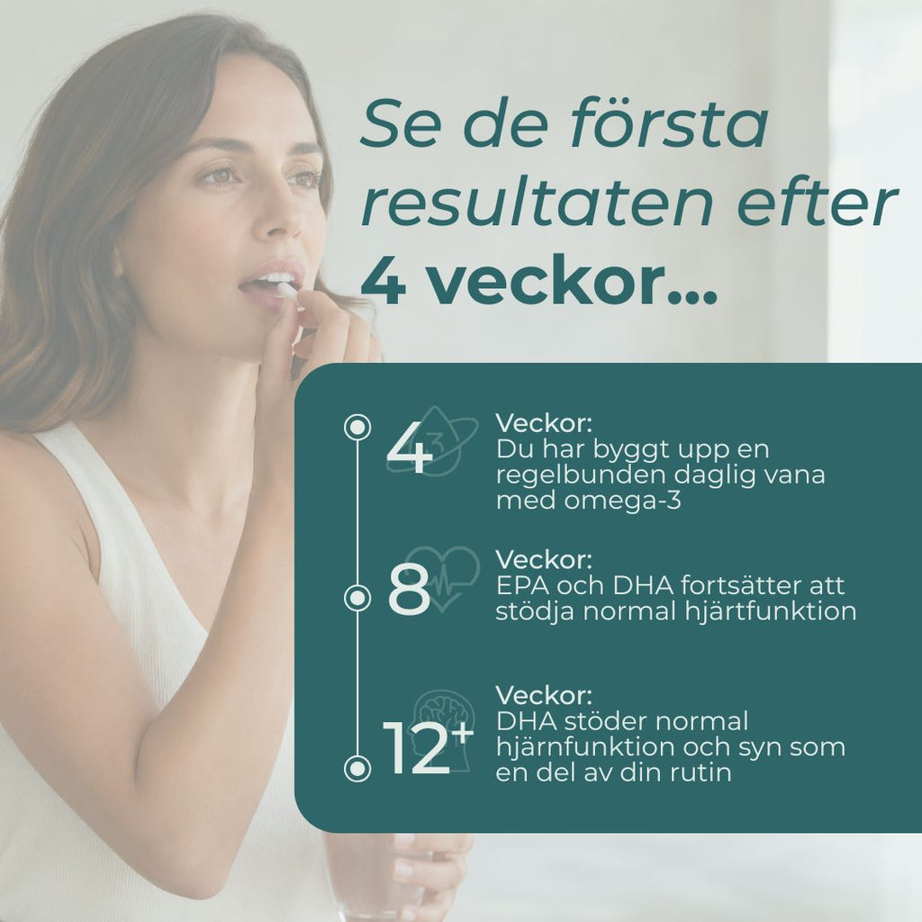 Vegansk omega-3 resultat