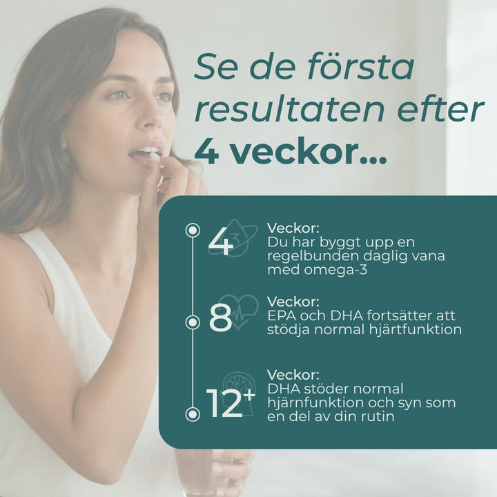 Vegansk omega-3 resultat