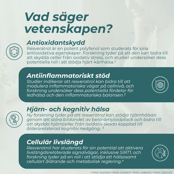 Resveratrol studier och vetenskap