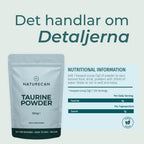 Taurin näringsinformation