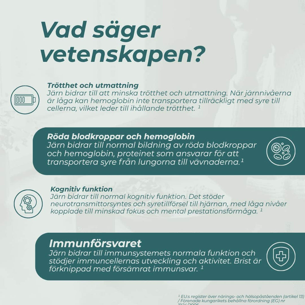 vad gör Järn