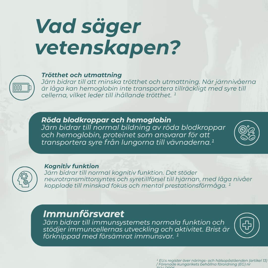 vad gör Järn
