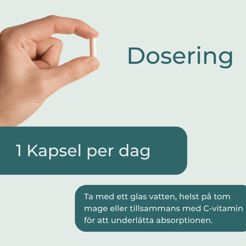 dosering av Järntabletter