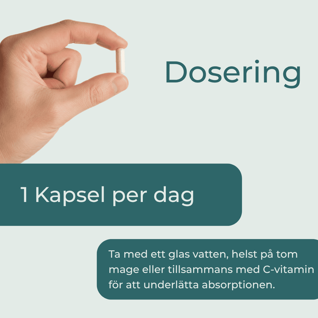 dosering av Järntabletter