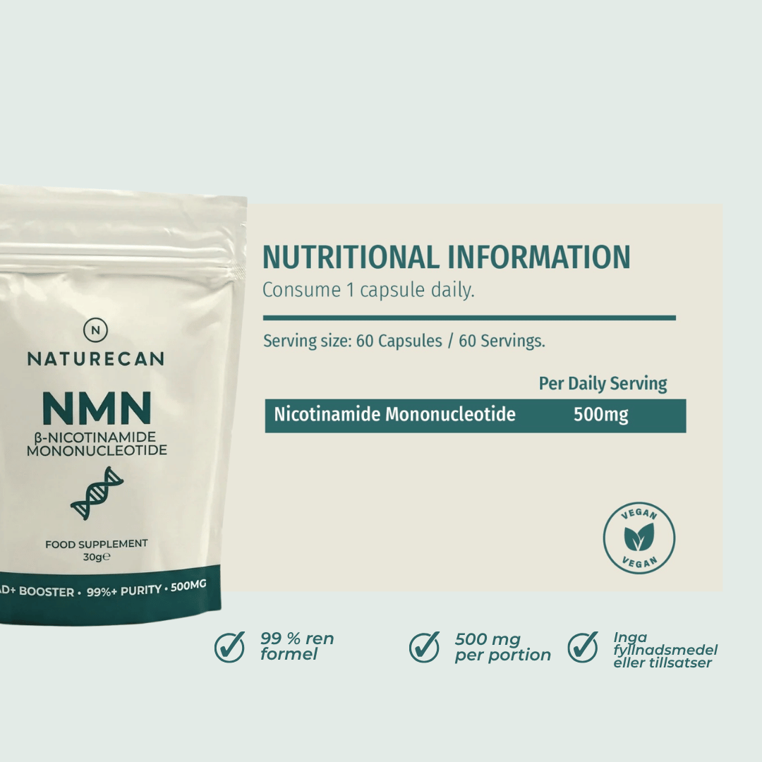 nmn pulver nutritional information