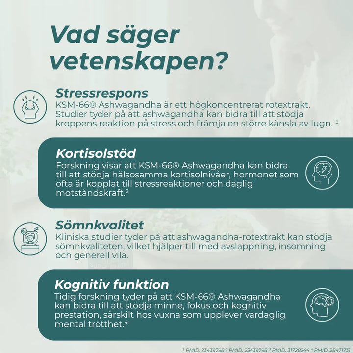Ashwagandha vetenskap