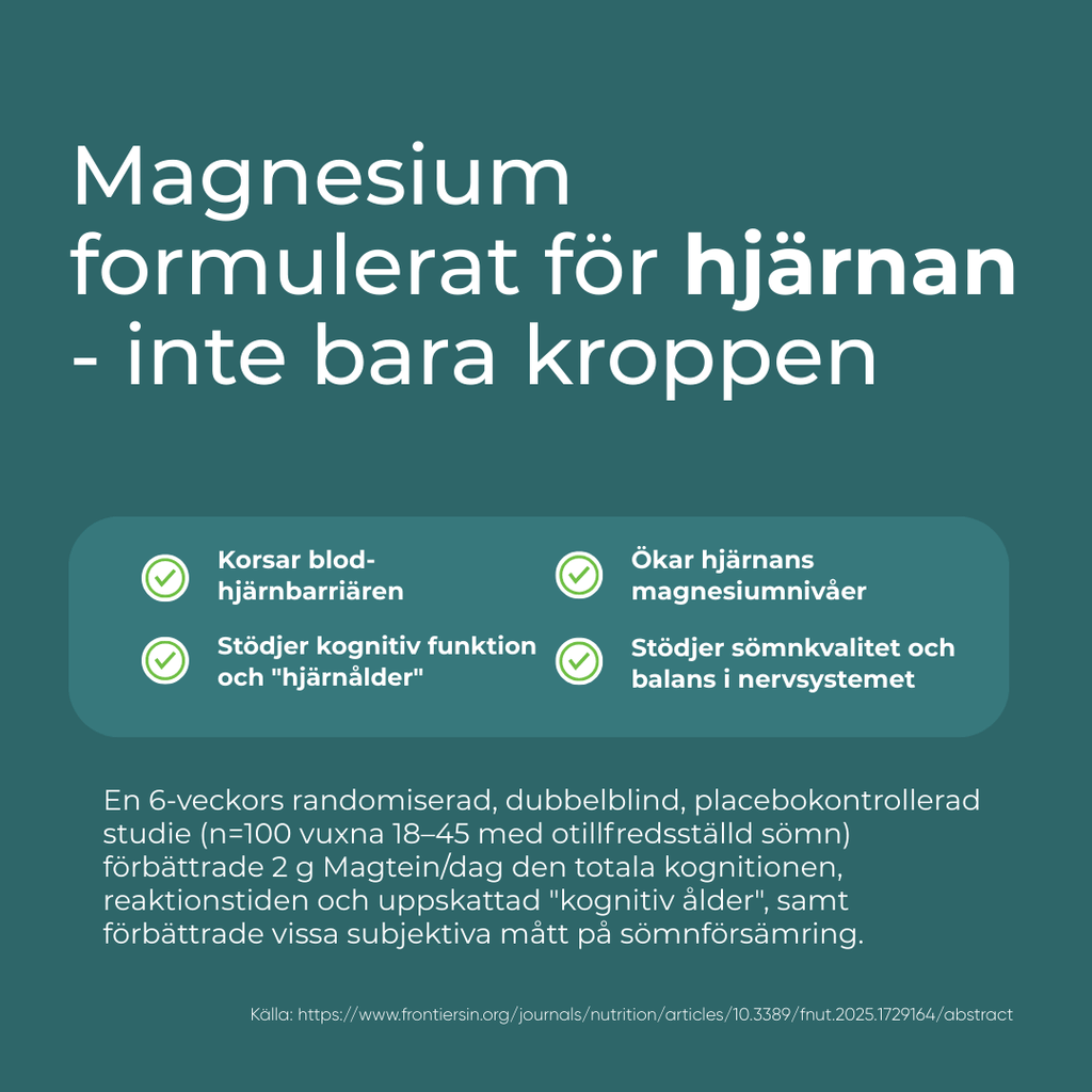 magnesium l treonat för hjärnan