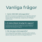 Ashwagandha kapslar FAQs