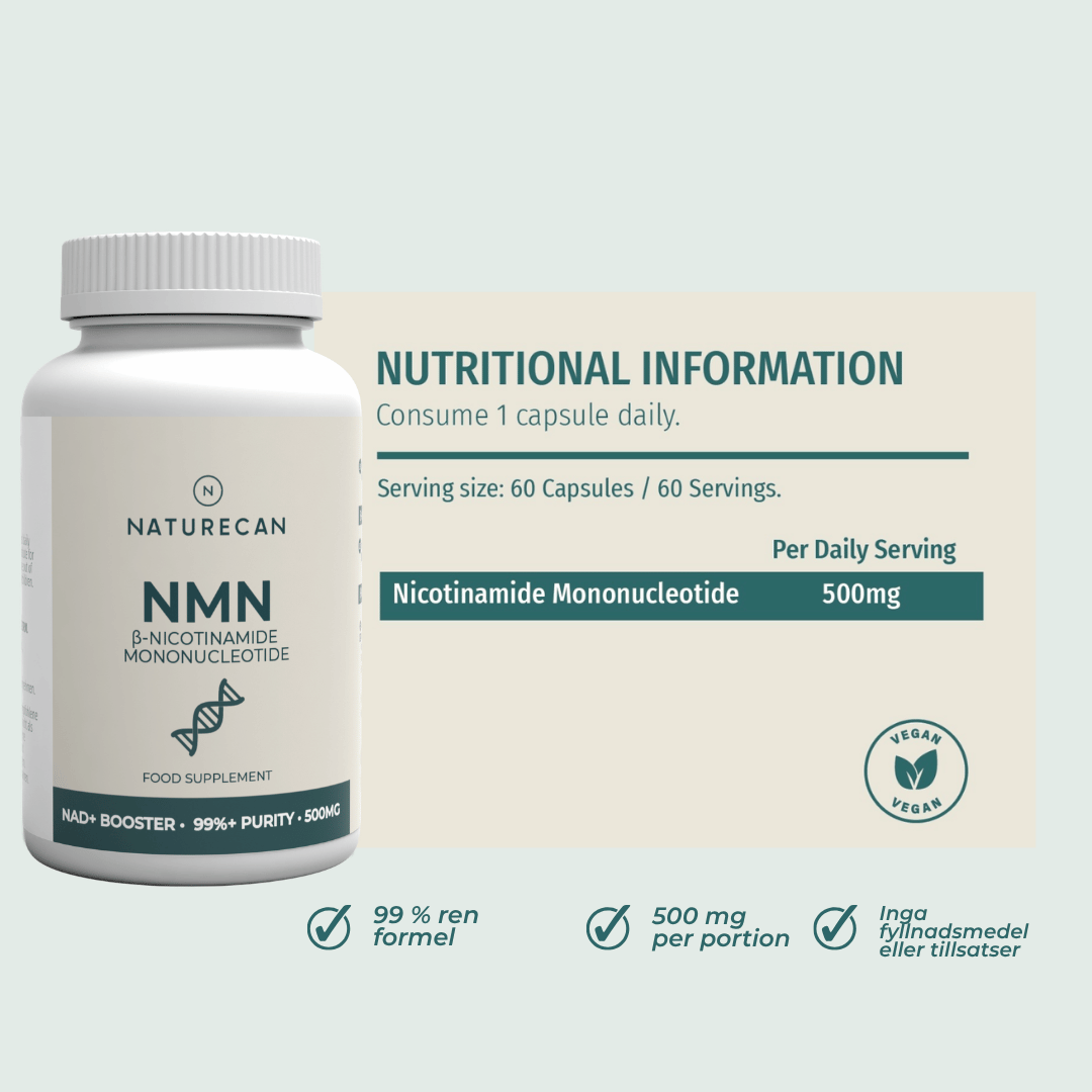nmn nutritional information