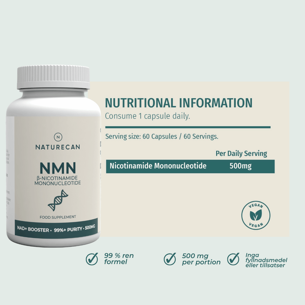 nmn nutritional information