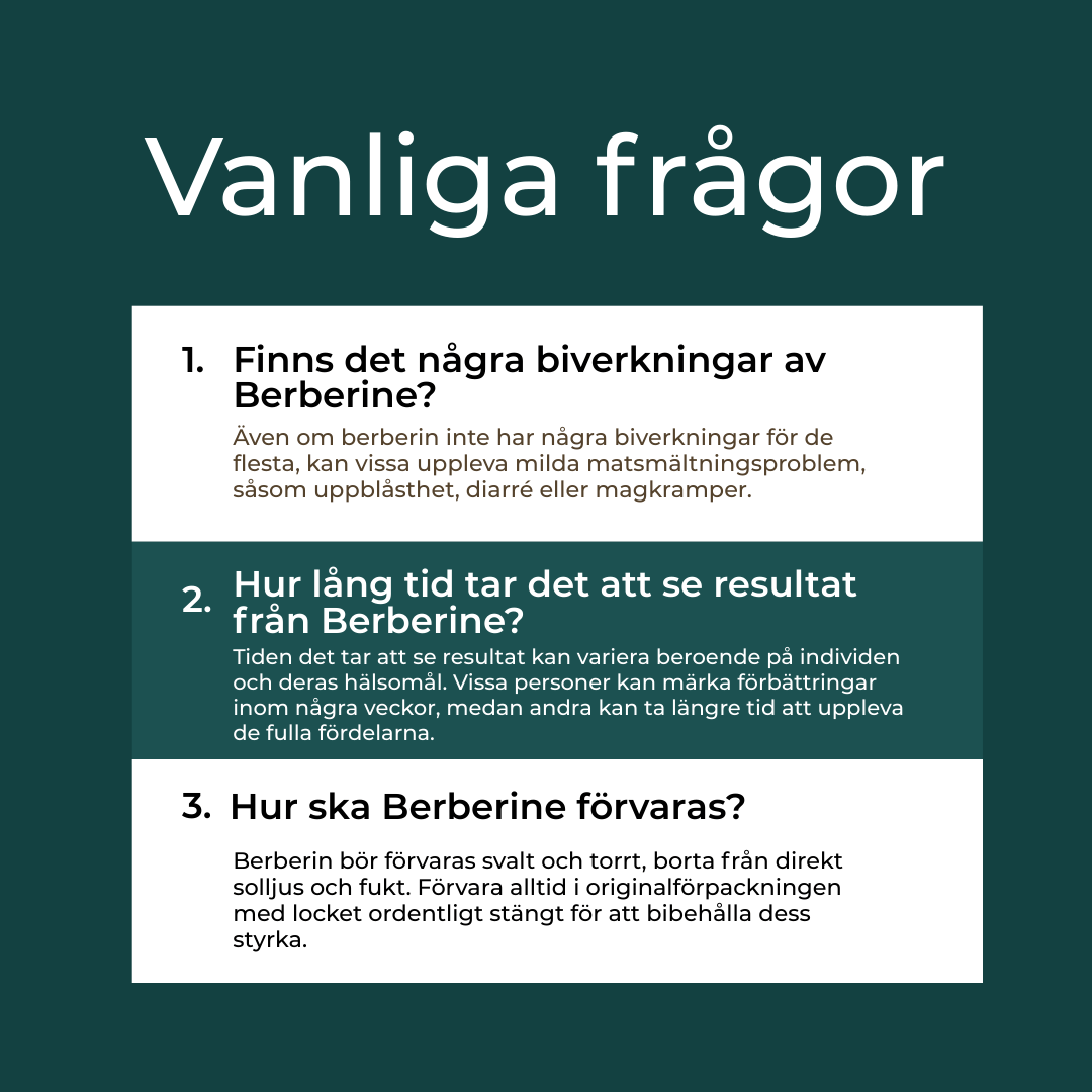 Berberine - 100% Ren & Naturlig