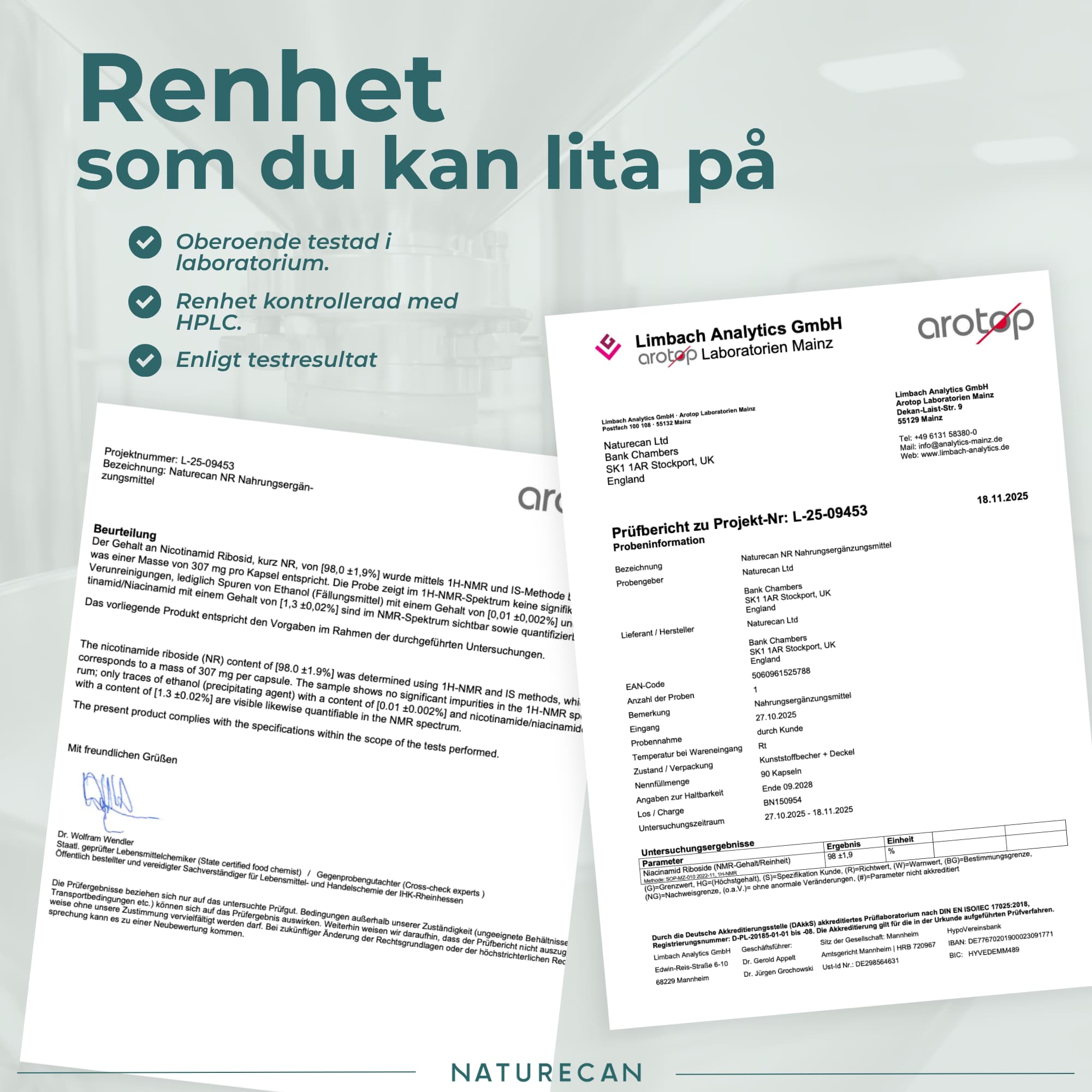 labbrapport nr