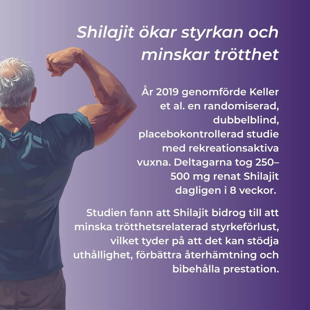 shilajit ökar styrkan