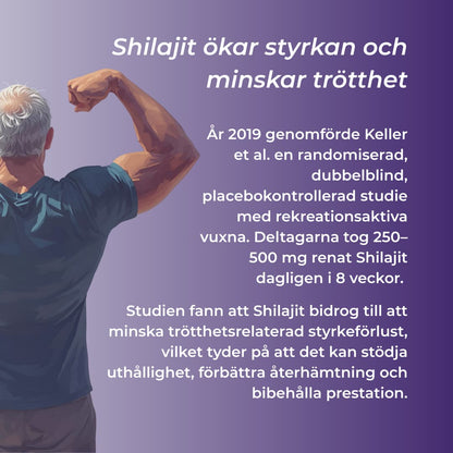 shilajit ökar styrkan