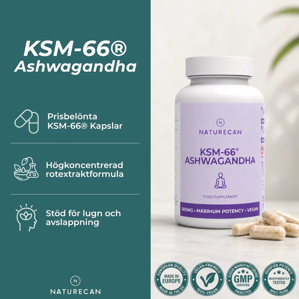 Ksm-66 ashwagandha kapslar