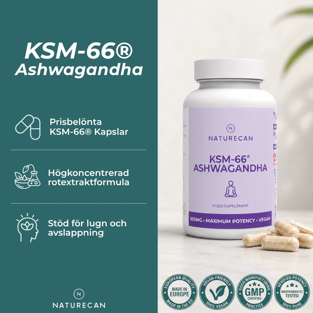 Ksm-66 ashwagandha kapslar