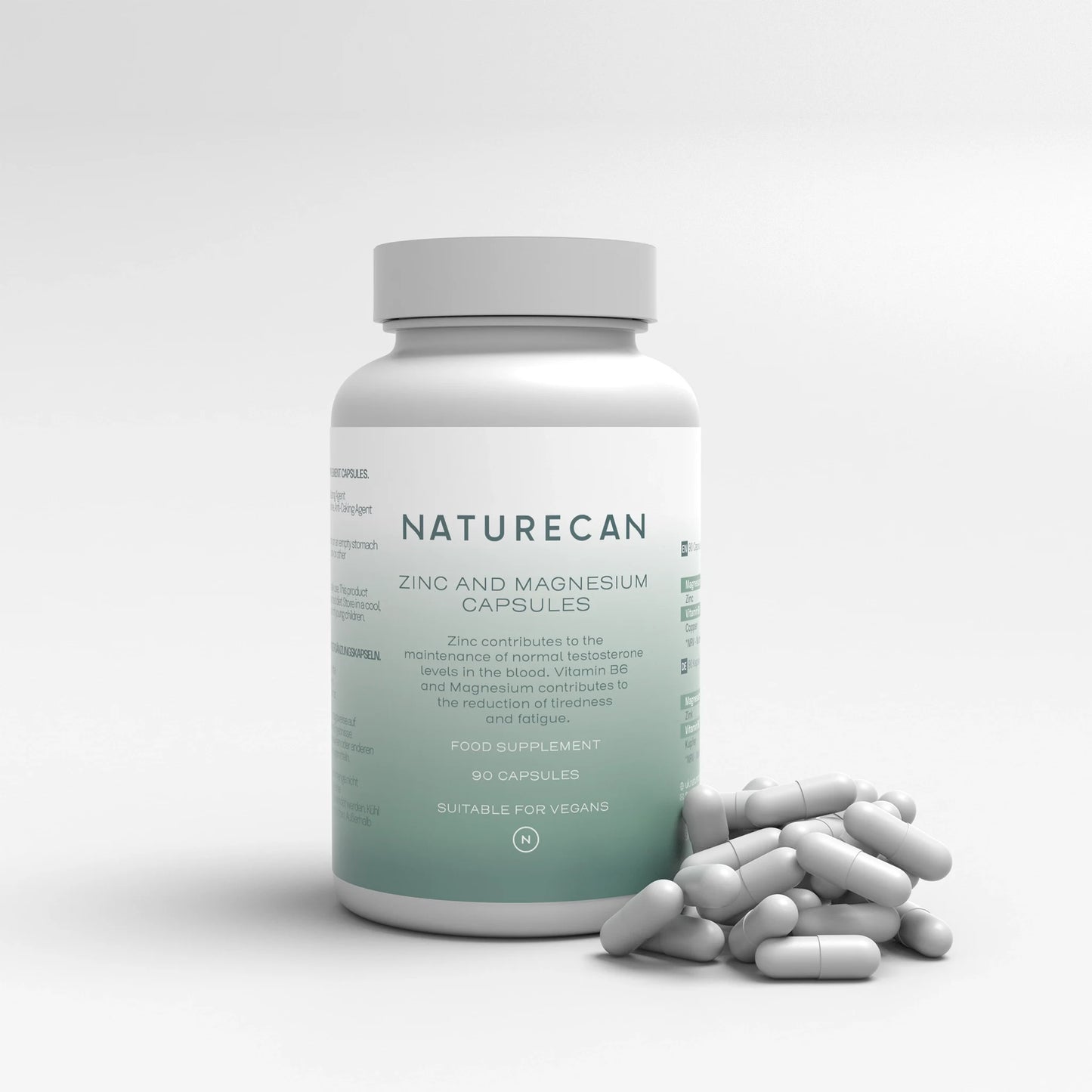 Zink och magnesium kapslar