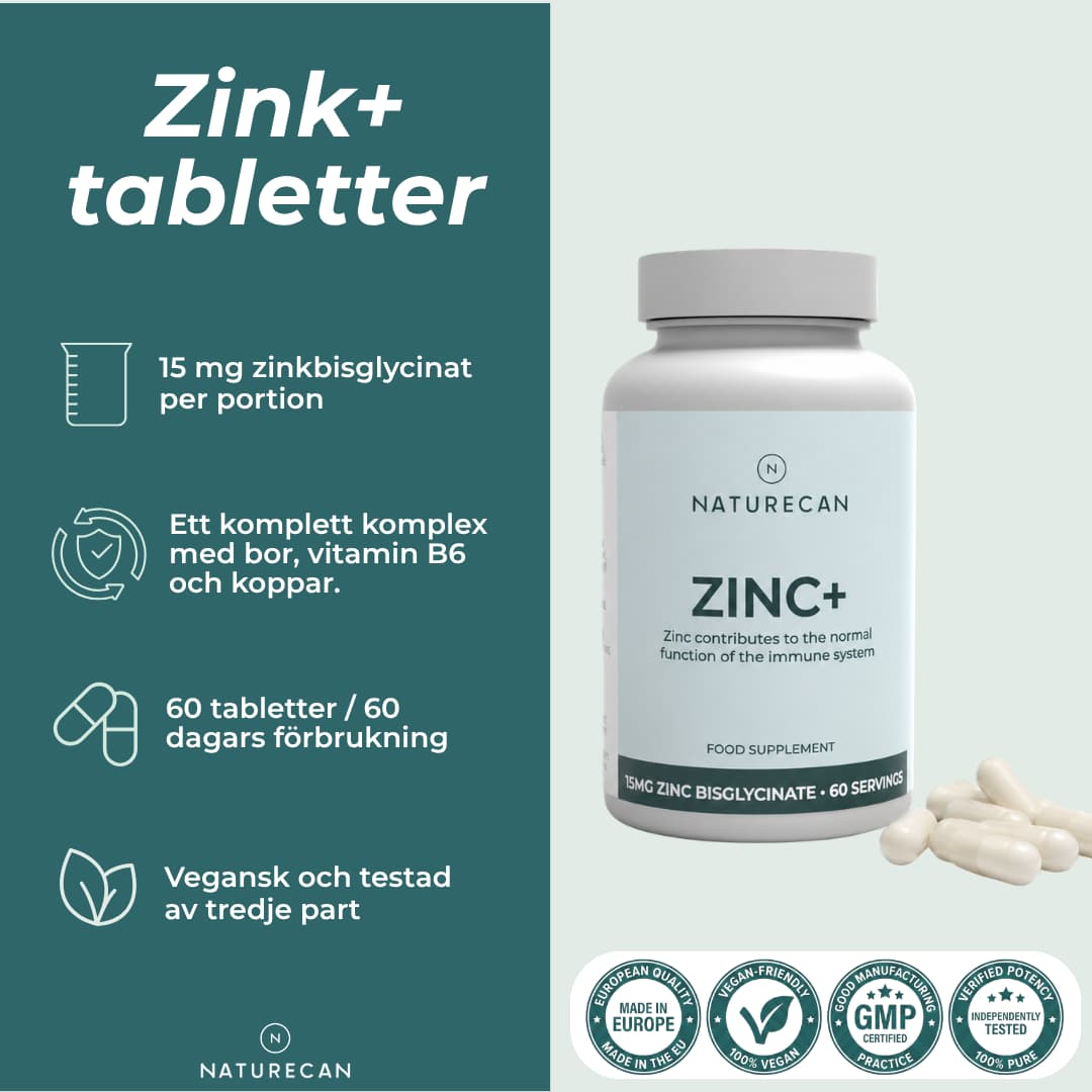 zink förmåner